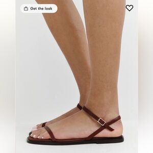 Reformation Lake Flat Sandal